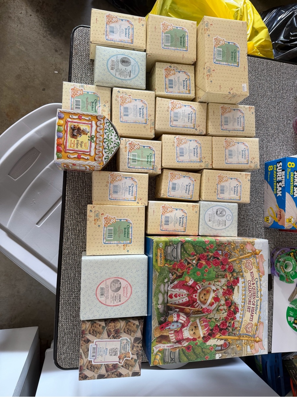 Lot of Cherished Teddies Collectibles